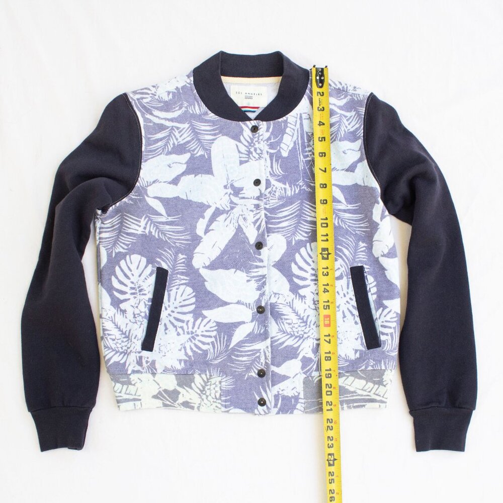 Sol Angeles Tropical Print Bomber Jacket - Picture 4 of 5